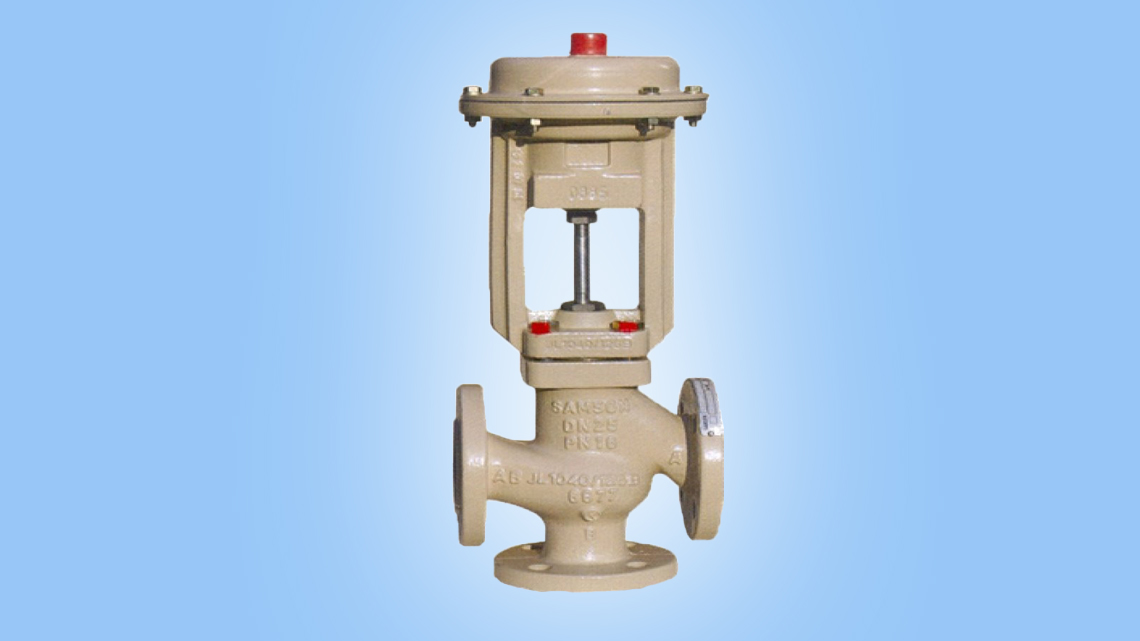 Üç Yollu Pnömatik On-Off Vana 3355