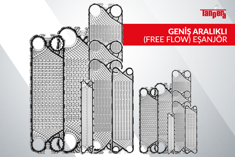 Geniş Aralıklı (Free Flow) Eşanjör