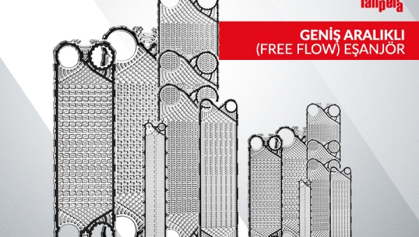 Geniş Aralıklı (Free Flow) Eşanjör